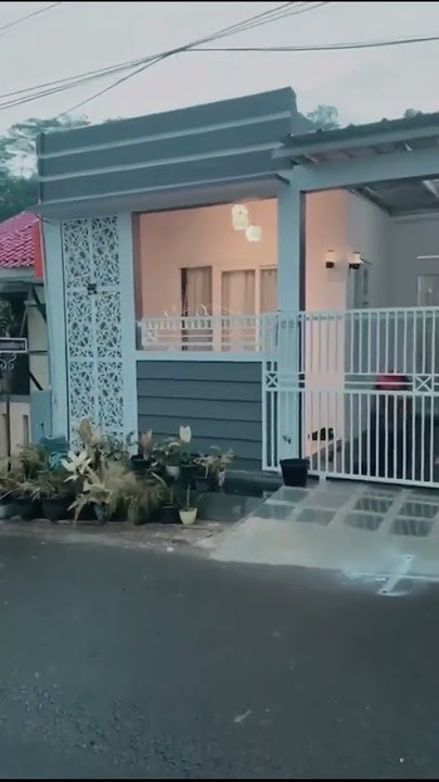 Renovasi rumah subsidi type 30/60 secantik ini #renovasirumah #rumahsubsidi #rumahtype36 #shorts