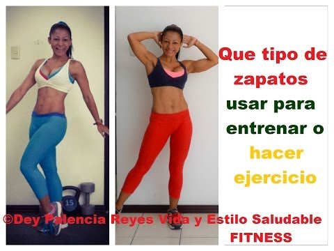 tenis para hacer ejercicio de mujer