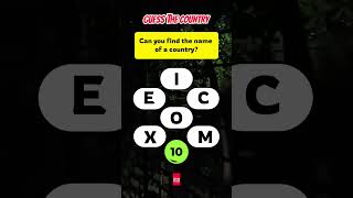 Can you find the name of a country word search game #brainteaser