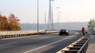 Footage Background Bridge Timelapse