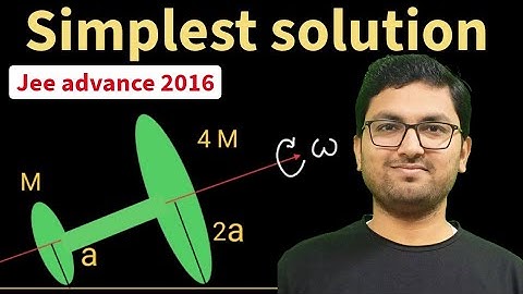 two disc problem of jee advance 2016 | toughest problem of jee advance