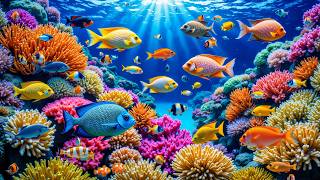 Beautiful Relaxing Piano Music to Calm Your Mind 🐠 Peaceful Underwater Coral Reef for Deep Sleep screenshot 2
