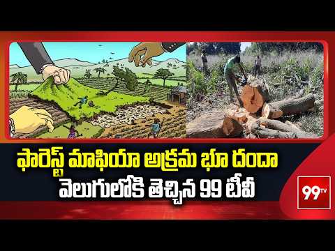 Jagtial: ఫారెస్ట్ మాఫియా అక్రమ భూ దందా ను వెలుగులోకి తెచ్చిన 99 టీవీ | 99TV