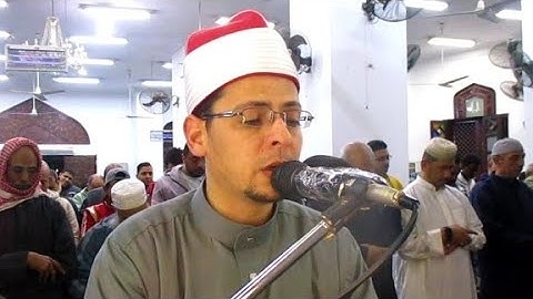 القارئ محمد الأسيوطي صلاة التراويح مسجد ابو عبيده 2025 تلاوة تحبيرية عطرة من سورة المائدة