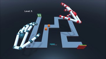 LEAP motion game prototype made with Unity3D, made 2017