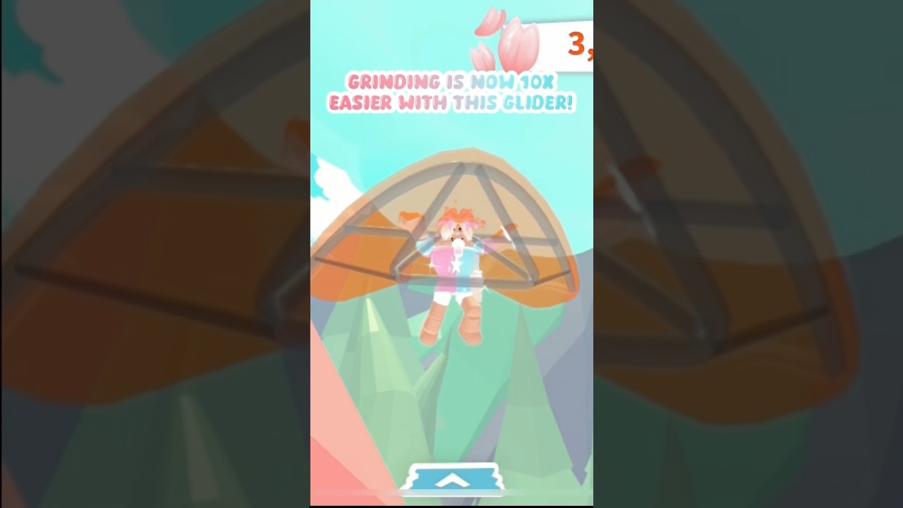 Grinding is now 10x easier with this new glider! | Adopt me | 🌴😍