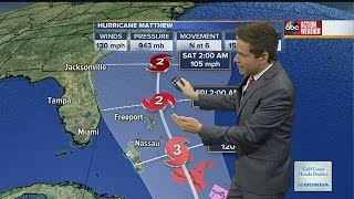Hurricane Matthew Update Monday 5AM