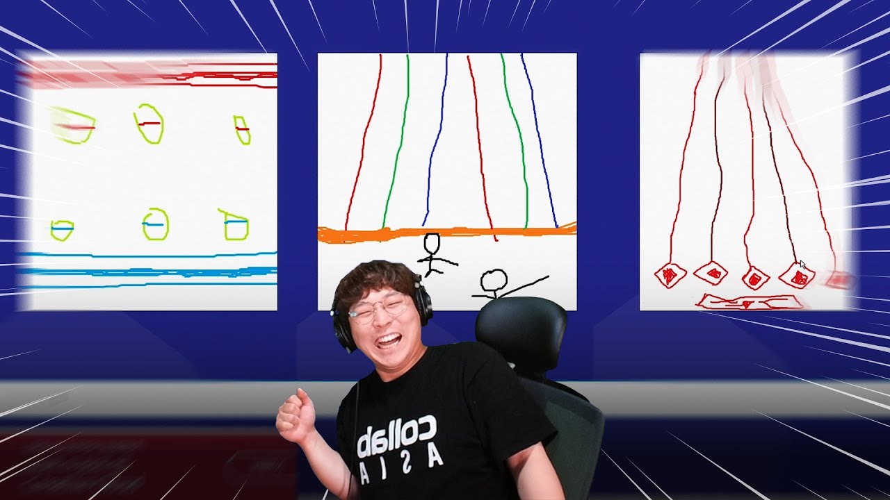 판정선만 보고 리듬게임 맞춰봄ㅋㅋ