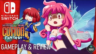 Cotton Fantasy Nintendo Switch Gameplay And Review Sidescrolling Shmup Fantastic Night Dreams