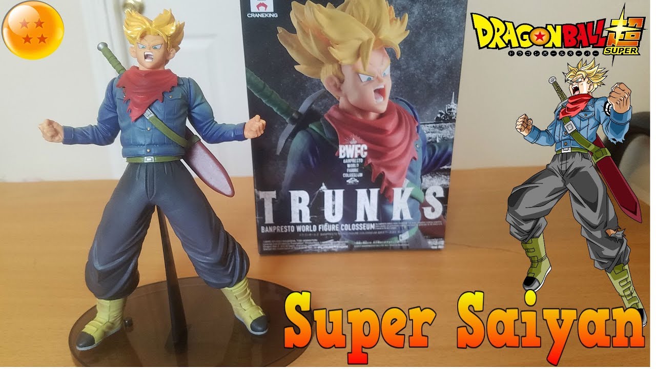 Super Saiyan Trunks Special Color World Figure Colosseum Dragon Ball Z Banpresto Japanese Anime Chsalon Collectibles