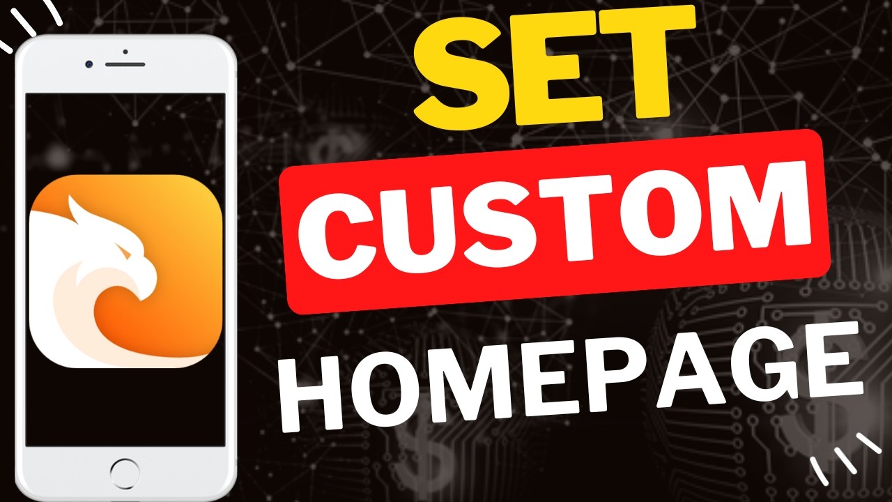 How to Set Custom Homepage in Carbon Browser Mobile