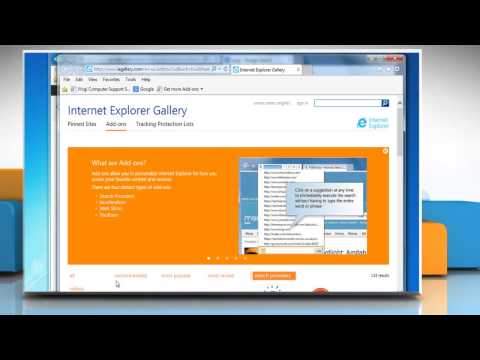 Internet Explorer® 10: Change the Default Search Provider