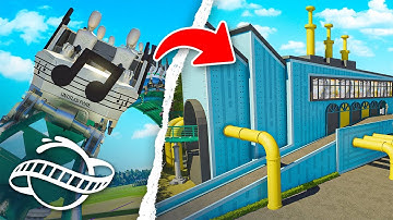 Building A MUSIC FACTORY In Planet Coaster 2!