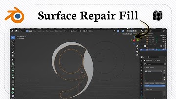 Gaten opvullen in Blender (Mesh Close Repair)
