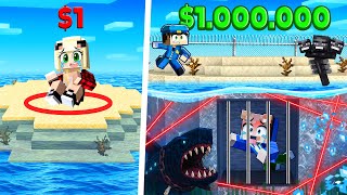 $1 INSEL GEFÄNGNIS VS. $1.000.000 INSEL GEFÄNGNIS!