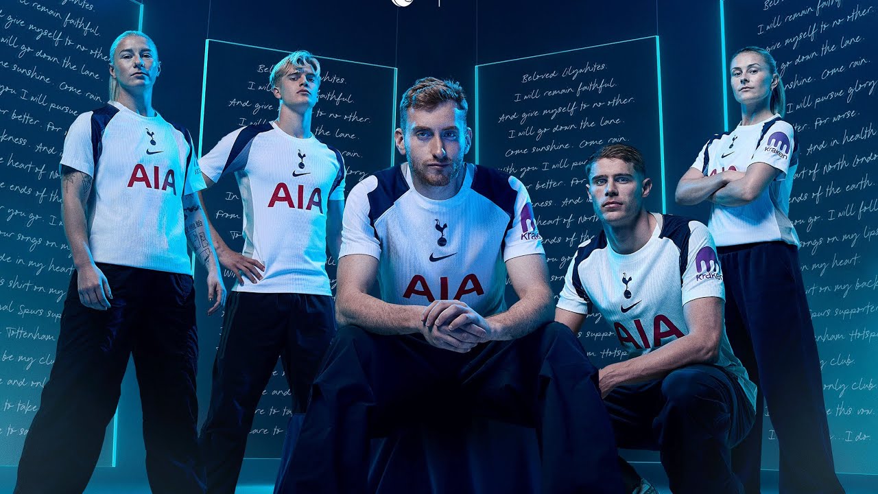 NEW SPURS SHIRTS FOR 2025/2026: "TAKE A VOW!" Home Shirt and Goalkeeper Shirt For New Season