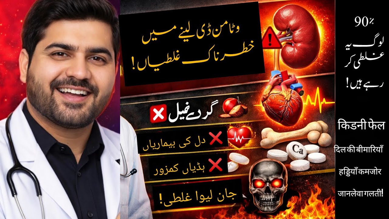 Vitamin D Alert! ⚠️ 5 Big Mistakes 90% People Make | Kidney & Heart Risk किडनी फेल