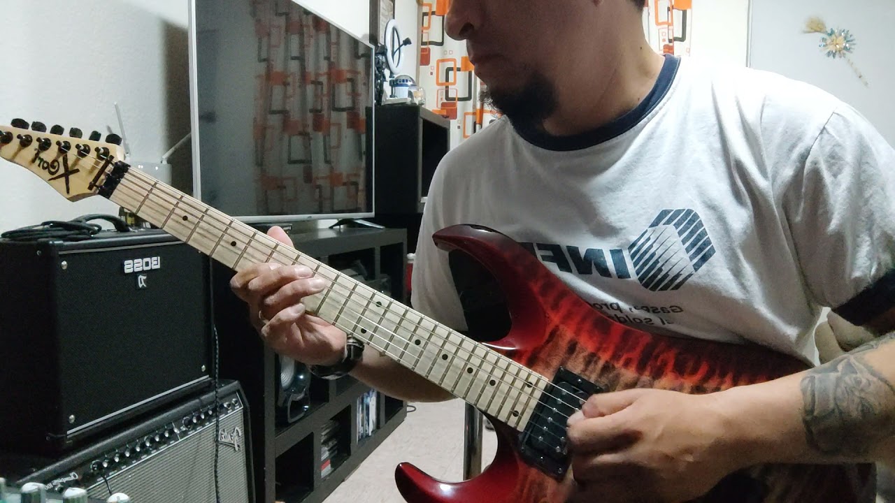 It s Probably Me Guitar Solo Cover YouTube