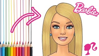 How to draw cute Barbie | Easy drawing for beginners screenshot 3