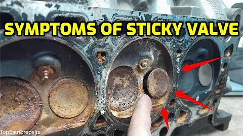 SYMPTOMS OF A STUCK OPEN VALVE