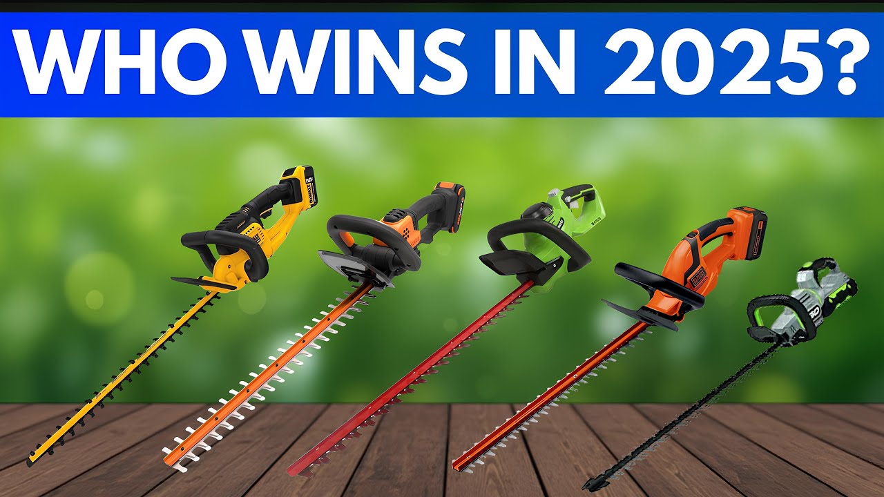 Top 5 Best Cordless Hedge Trimmers 2025 🔥 Which One Cuts Best? - YouTube