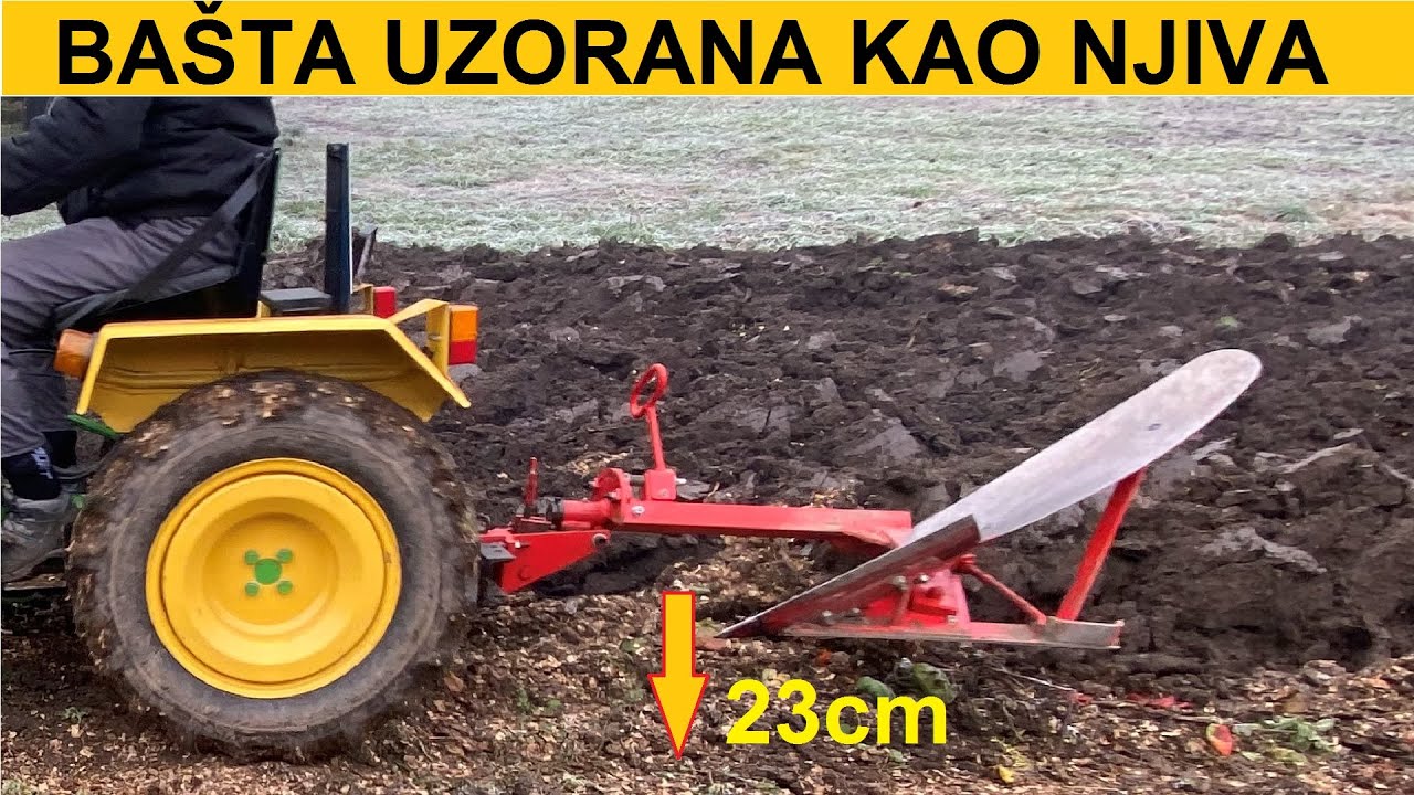 Koliko kvalitetno se ore bašta sa Tomom Vinkovićem i Batuje plugom obrtačem