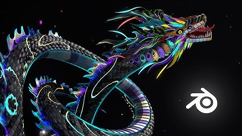 Looping Chinese Dragon Animation (Additional Part) - Blender 4.0 Tutorial