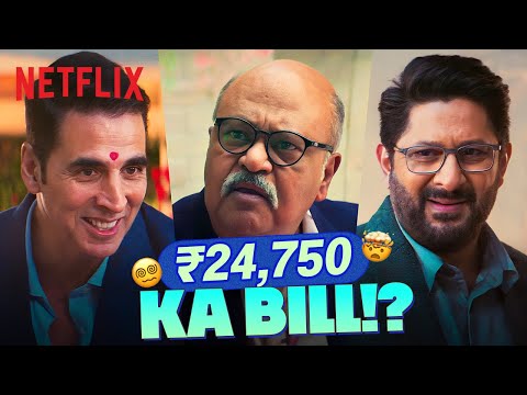 Akshay Kumar Arshad S EPIC Bill Scam On Judge Shukla Jolly LLB 3 Netflix India
