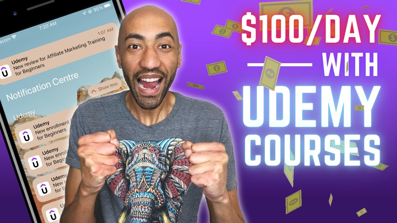 Create An Online Course For E-Learning | Making Money With Udemy - YouTube