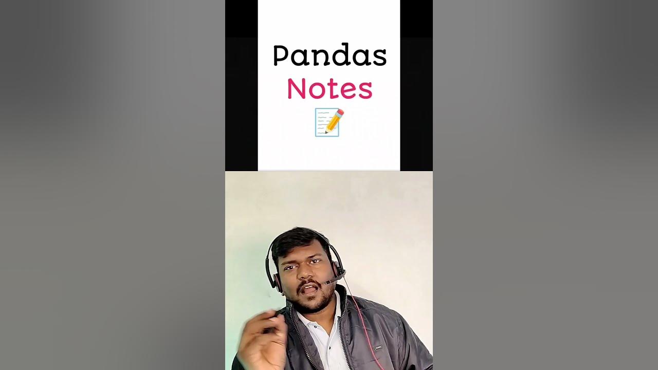 Free pandas notes download database sql python pandas 