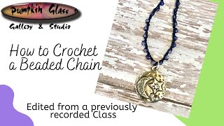 How to Crochet a Beaded Chain
