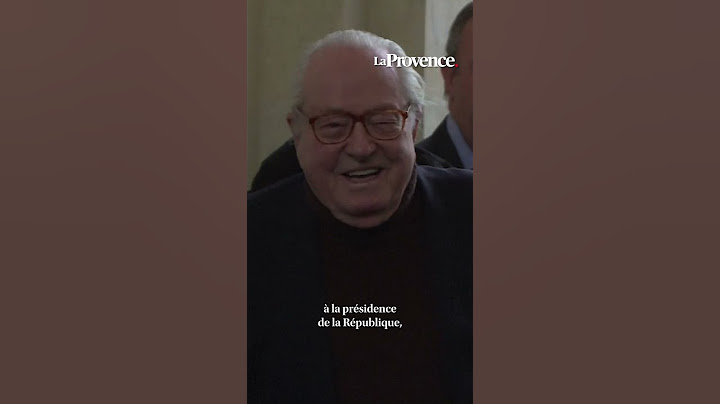 Mort de Jean-Marie Le Pen, figure historique de l'extrême droite française