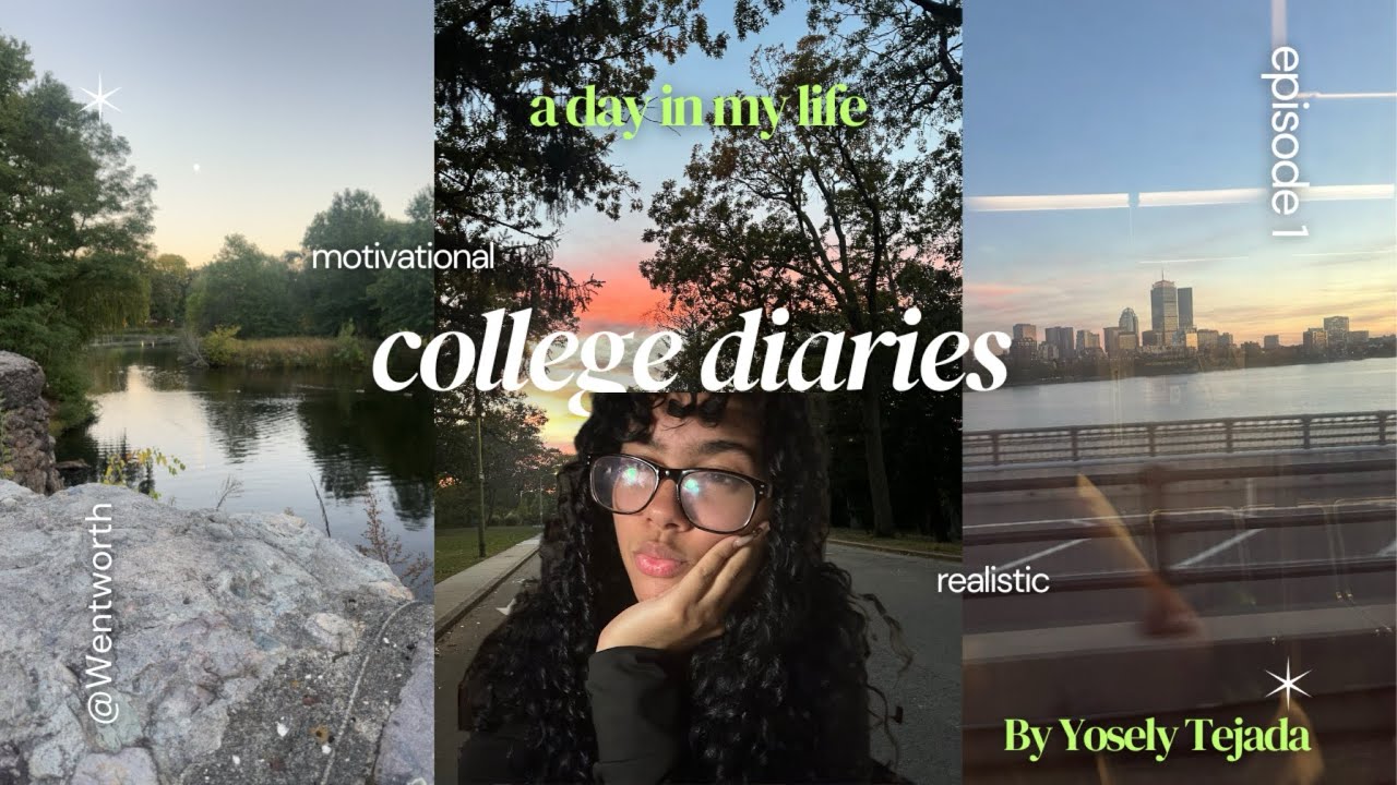 A Day in My Life as a College Student | Wentworth Vlog, Gym, Studying ...