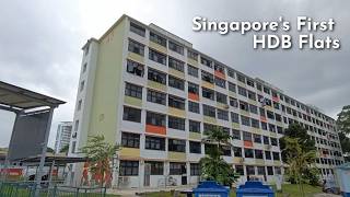 I visited Singapore's First HDB Flats! 🏢 #StirlingRoad #HDBSingapore