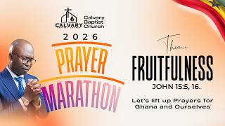 2026 Prayer Marathon || 01.05.2026