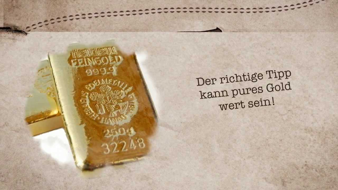 Gold-Markenkampagne 2013 Marken-Gewinnspiel