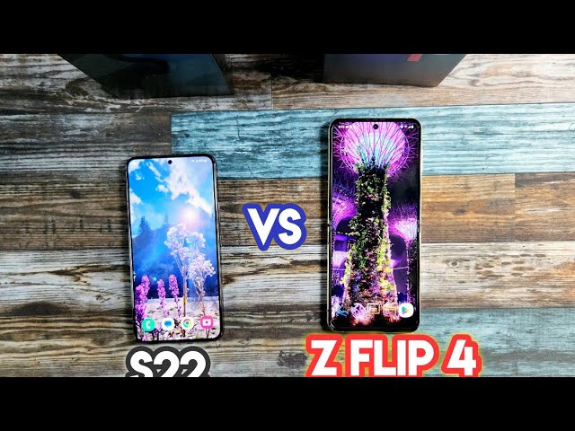 GALAXY S22 VS Z FLIP 4: (In-Depth Comparison) -Which entry level