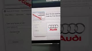 Unlocking the Secrets of Audi Concert Radio Safe Mode! 😱🔥 | #AudiHacks #RadioMagic screenshot 4
