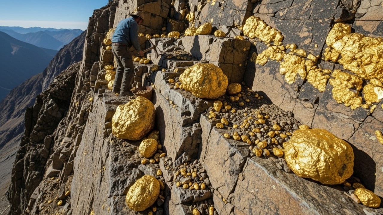 Top Digging the treasure at the mountain ⛰/digging the gold