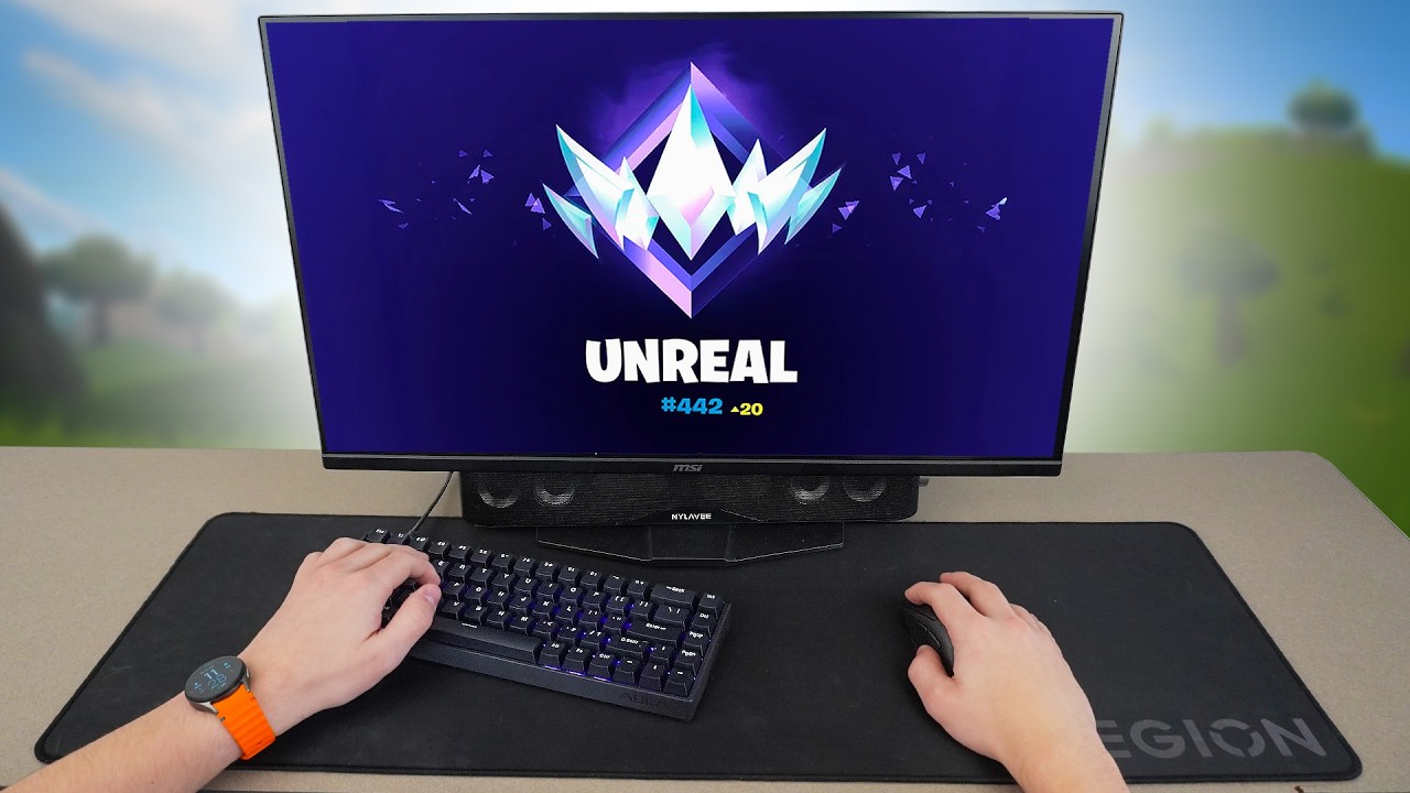 Я наконец-то добрался до уровня Unreal в Fortnite.