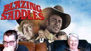 Our faces hurt from laughing!!! Blazing Saddles Reaction