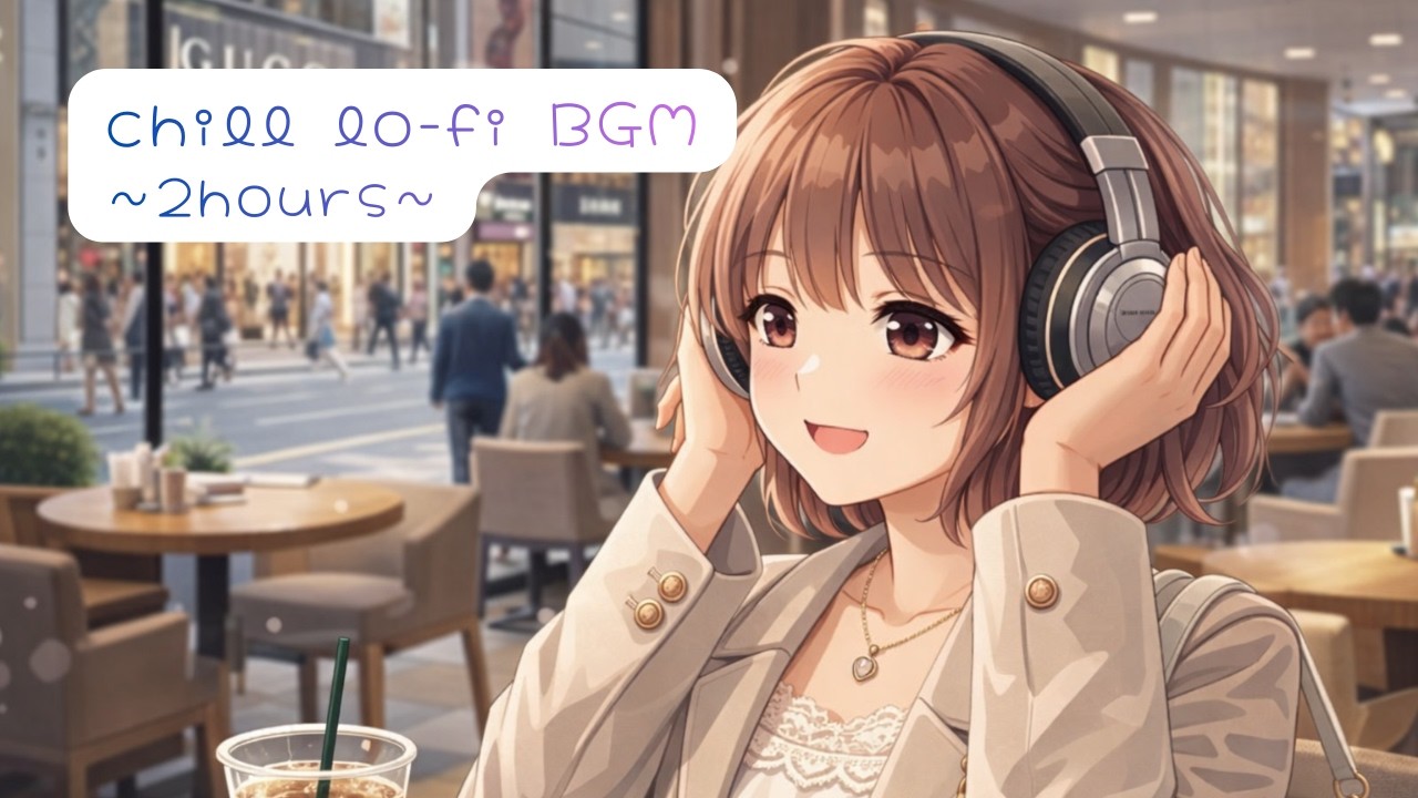【世界に一つだけ✨の作業用BGM】『毎日投稿🎧🧸』集中もリラックスもできる春のジャズカフェLo-fi