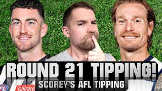 Scorey's AFL Tipping 2026 | Round 21 | Tipping Comp Is Going Off!!!