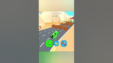 Shape shifting2 game level #1493   hyper casual game #shapeshifting  #gameplay #gaming #shortvideo