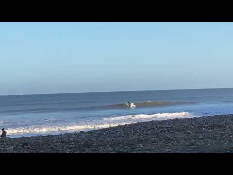 Nice little wave Saltburn SUP