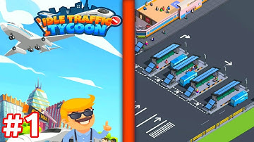 Idle Traffic Empire Tycoon!  MAX LEVEL SHORT - HAUL BUS STATION & SUPERMARKET EVOLUTION Part 1