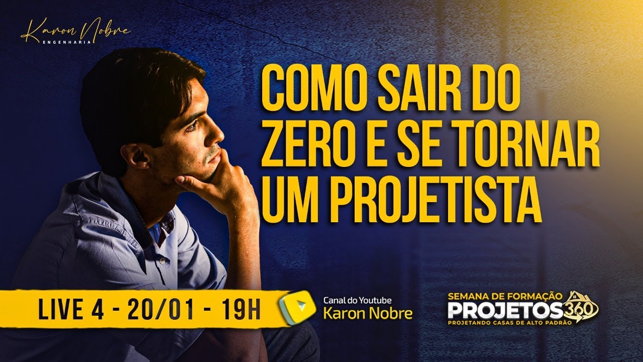 Como SAIR DO ZERO e se tornar um PROJETISTA - YouTube