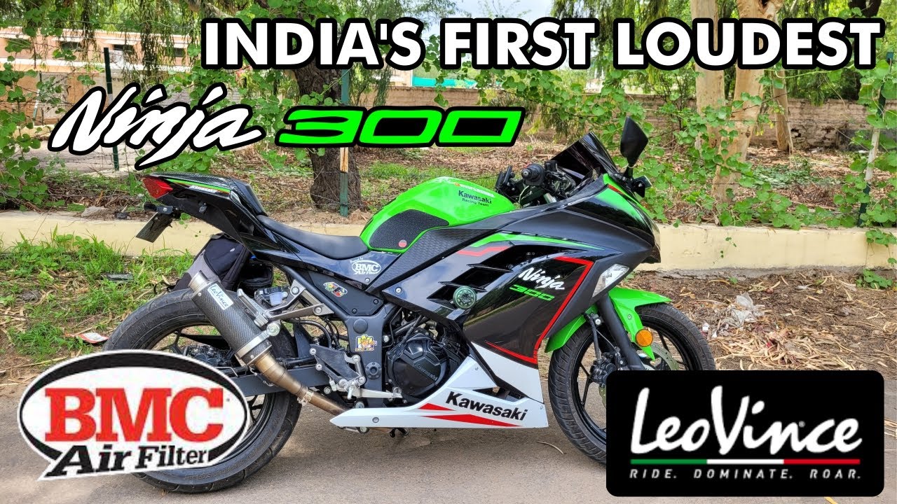 loudest exhaust for ninja 300