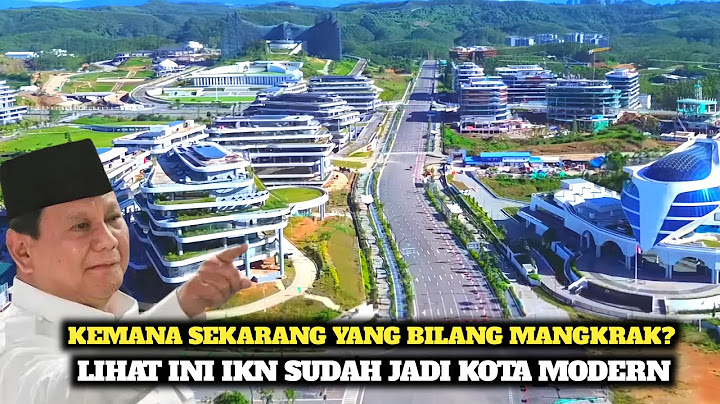 TODAY'S NEWEST IKN‼️President Prabowo Emphasizes Accelerating IKN Development and Increasing IKN ...