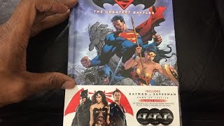 BLU-RAY UNBOXING - Batman v Superman: Dawn of Justice [Blu-ray] [Graphic Novel] [Ultimate] 2016